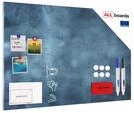 ALLboards Metallische Magnettafel BEW&Ouml;LKTER HIMMEL, 90x60cm MetalBoards...