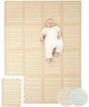 Hakuna Matte Stylische Puzzlematte Baby 1,7x1,2m Hygge Sand &ndash; 16 XL-Platten...