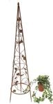 DanDiBo Rankhilfe Pyramide 082547 aus Metall 95 cm bis164 cm Kletterhilfe...