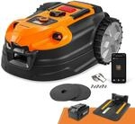 LawnMaster OcuMow&reg;18 KI-M&auml;hroboter ohne Begrenzungskabel f&uuml;r bis 800 m&sup2;,...