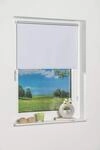 K-Home Thermorollo Verdunklungsrollo ohne Bohren Wei&szlig; B110 x H250 cm