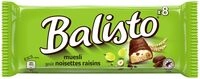 BALISTO&reg; Multipack Muesli, Getreide & getrocknete Trauben, 8x18,5g