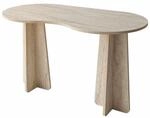 Calicosy COMO Schreibtisch mit organisch geformter Oberseite, 120 cm