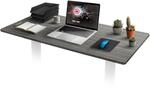 Duronic TT160 GY Tischplatte | Schreibtischplatte 160 x 60 x 1,9 cm | Table Top f&uuml;r