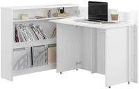 Mirjan24 Schreibtisch Ausziehbarer Work Concept, Eckschreibtisch, Arbeitstisch