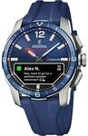Festina Uhr Smart Herren Hybrid Connected D aus Kautschuk Blau