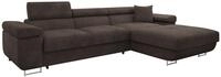 Mirjan24 Ecksofa Torezio Mini, Kopfst&uuml;tzen verstellbar (Lumo 40, R) |...