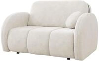 Mirjan24 Sofa Viva Comfy II mit Schlaffunktion, Zwei Sitzer Schlafsofa mit Bettkasten