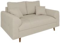 S-Style M&ouml;bel Sofa Couch 2 Sitzer Mit Kissen 150 x 93 x 81 cm Freistehend...