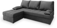 Masseno Ecksofa Rita M mit Schlaffunktion L-Form, Modern Sofa mit Bettkasten,