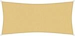 sunprotect 12022 Professional Sonnensegel, 6 x 3 m, Rechteck, Wind- &