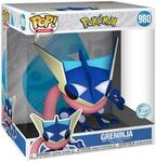 Funko POP! Jumbo: Pokemon - Greninja - Quajutsu - Vinyl-Sammelfigur - Geschenkidee -
