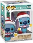 POP Funko Disney: Lilo & Stitch - Stitch Holiday with Hat | Offizielles