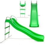 HyperMotion Gartenrutsche mit Leiter - Freistehende Kinderrutsche f&uuml;r...