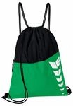Erima Unisex Six Wings Basic Turnbeutel (7232328), smaragd/schwarz, 1