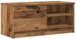 vidaXL TV-Schrank Altholz-Optik 80x35x36,5 cm Holzwerkstoff, TV-St&auml;nder,...