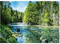 WallArena - Vlies Fototapete Landschaft 400x280 cm - Fototapeten - Tapeten - f&uuml;r