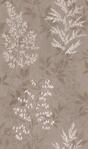 Rasch Tapete 285017 - Helle Papiertapete mit kleinen Pflanzen in Braun - 10,05m...