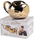 Harry Potter Tasse in Geschenkbox - goldener Schnatz Quidditch Kaffeetasse...