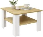 VCM Holz Beistelltisch/Couchtisch schlicht/Ma&szlig;e ca. H. 44 x B. 55 x T. 55