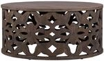 WOMO-DESIGN Couchtisch Dschidda &Oslash; 100x45 cm rund, Natur, Unikat, handgefertigt...