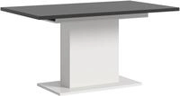 xonox.home - Esstisch Motion 2-TLG. Set 150x76x90 cm in wei&szlig; und grau -