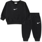 Nike Kinder Essential Fleece Crew Set, Black, 4/5 Jahre