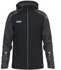 JAKO Kapuzenjacke Sonic, schwarz/anthrazit, 128