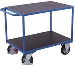 VARIOfit Schwerlast Tischwagen mit 2 Ladefl&auml;chen 1.995 x 800 mm