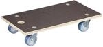 WAGNER Transportroller Transporthilfe 1142 I Schichtholz mit Grip I 57,5 x 30 x...