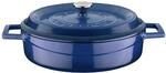 Lava Mehrzweck-Schmortopf aus Gusseisen, 2,9 l 2 1/2 Quart kobaltblau