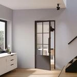 inova Glast&uuml;r Komplettset 830x2115mm Links mit Beschlag und Zarge Griffstange