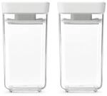 Brabantia TASTY+ Minibeh&auml;lter-Set | Luftdichte Vorratsdosen f&uuml;r Gew&uuml;rze und