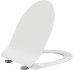 Creavit WC Sitz NESS Duroplast mit Softclose Absenkautomatik, Quick Release...