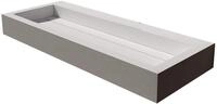 Aufsatzwaschbecken Wandwaschbecken PB2079 aus Mineralguss - 120 x 46 x 13 cm -...