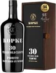 Kopke Portwein Tawny 30 Jahre - Im Holzfass gereifter Wein | Dessertwein in