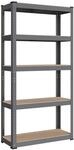SONGMICS Schwerlastregal, Kellerregal, Lagerregal, 30 x 75 x 150 cm, Regal mit