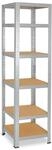 shelfplaza Home 200x45x45 cm Schwerlastregal in verzinkt mit 6 B&ouml;den und 145 kg