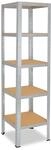 shelfplaza&reg; 200x40x40cm Home Schwerlastregal verzinkt/Metallregal mit 5