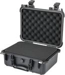 HMF ODK100 Outdoor-Fotokoffer, Transportkoffer mit Rasterschaumstoff | 34 x...