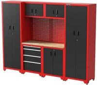 FEISTOS Werkstatteinrichtung | Werkzeugschrank Juno 14 | inkl. Lochwand |...