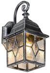 Qazqa - Landhaus I Vintage Romantische Au&szlig;en Wandlaterne in Antiksilber &ndash;...