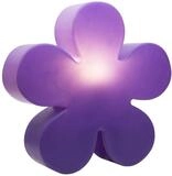 8 seasons design LED Blume 40 cm Shining Flower (Violett), E27, Leuchtmittel