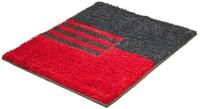 Kleine Wolke Badteppich Dynamic Rubin 50 x 60 cm | OEKO-TEX zertifiziert,