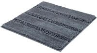 Kleine Wolke Badteppich Monrovia Schiefer 60 x 60 cm | OEKO-TEX zertifiziert,