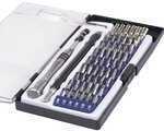 Basetech 1430586 Bit-Set 58teilig Schlitz, Kreuzschlitz Phillips,...