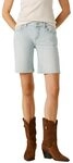 Pepe Jeans Damen Jeans Short Fitted Short MW Poppy - Mid Waist Regular Fit, Gr&ouml;&szlig;e:W