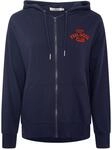 Zwillingsherz Feel Good Club Damen Sweatjacke mit Stickerei &ndash; Bequeme...