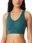 Schiesser Damen nahtloses Bustier mit herausnehmbaren Pads - Invisible Soft