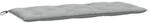 vidaXL Gartenbank-Auflage Melange Hellgrau 120x50x7 cm Stoff
